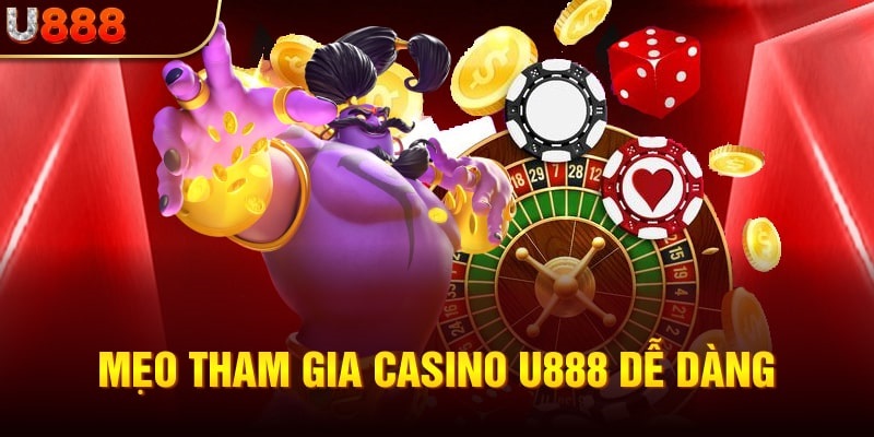 Chi tiết hướng dẫn cược thủ cách đặt cược casino online tại U888